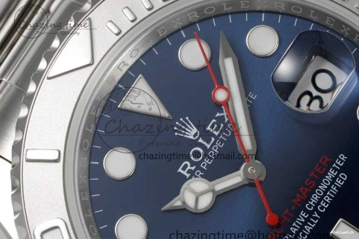 1:1 GSF A2836 SS Yacht-Master Best Bracelet on 126622 Edition Blue Dial 0514